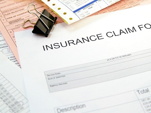 Dental insurance claim form