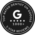 Top Rated Dentist on Google
